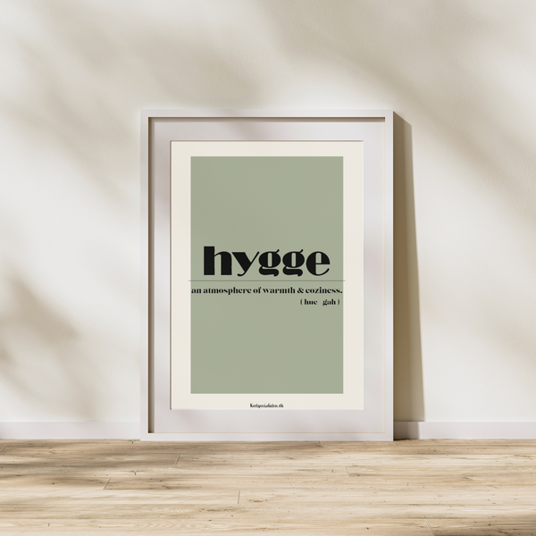 Hygge "Definition" - Poster