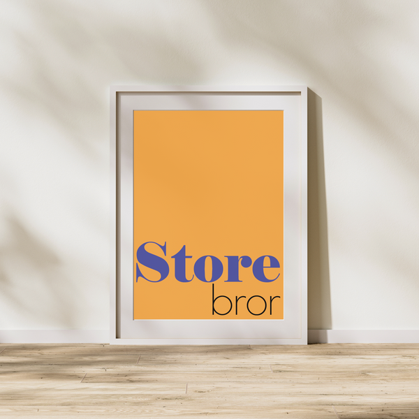 Store Bror - Plakat