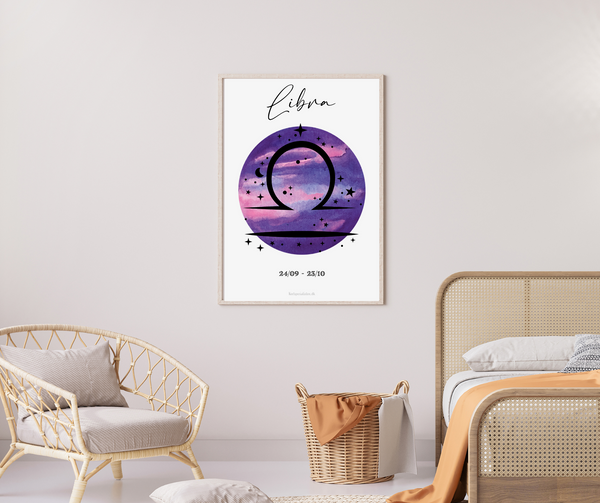 Libra Plakat - Galaxy