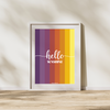 Hello Sunshine 1 - Plakat