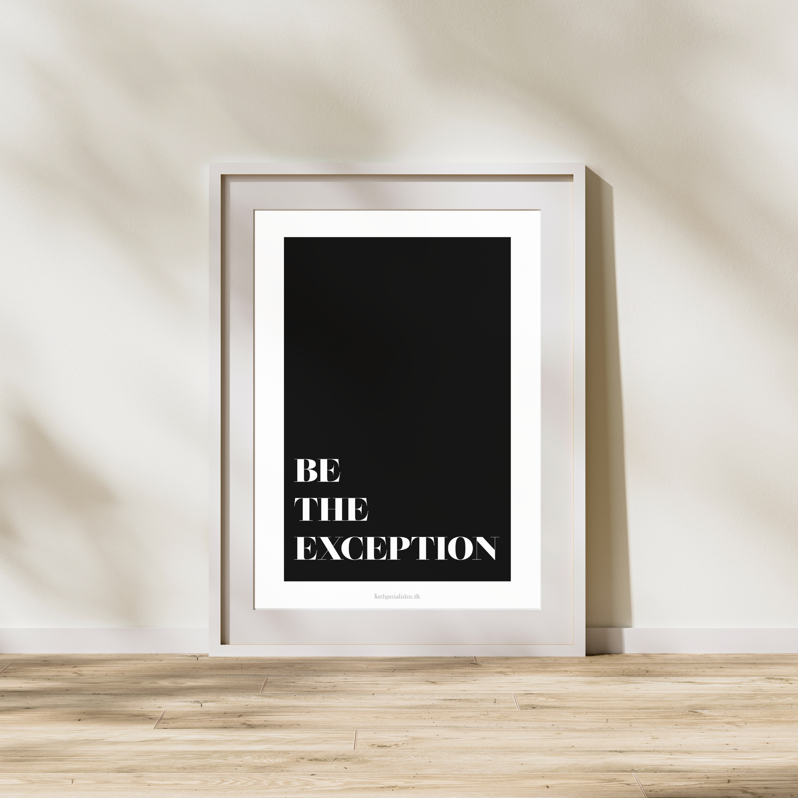 Be the exception - Poster
