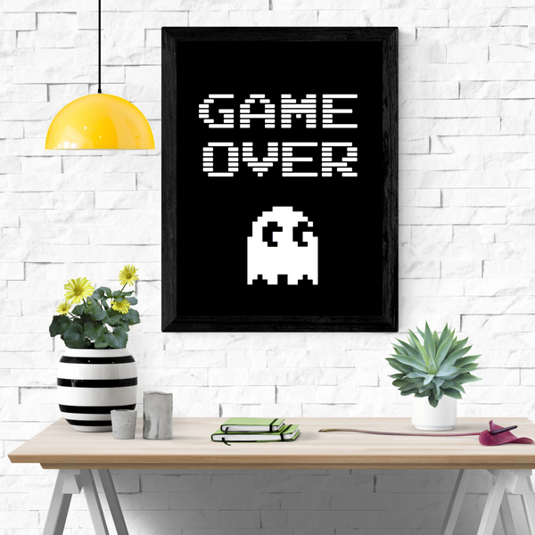 Game Over - Spøgelse  (Plakat)