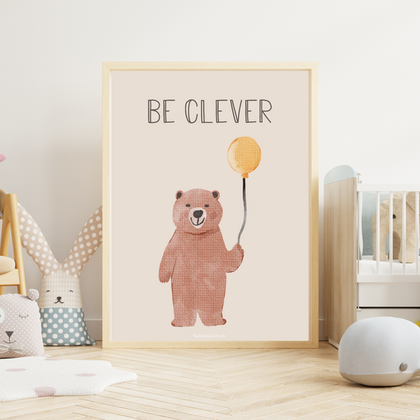 Be Clever - Plakat