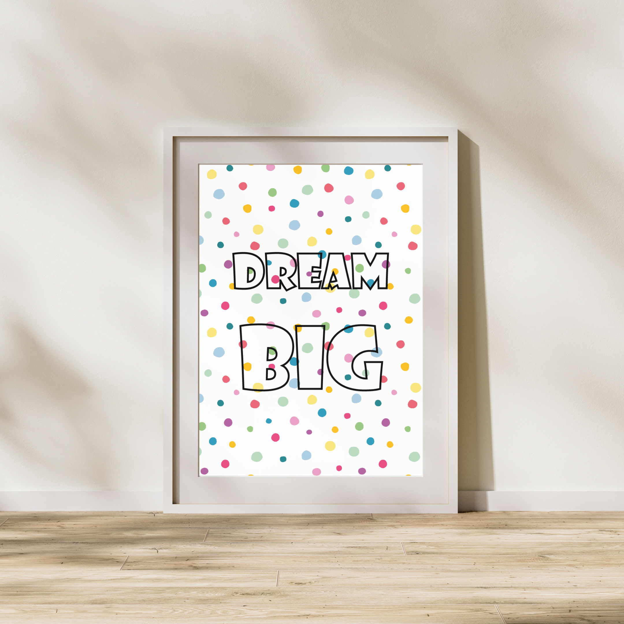 Dream big - Plakat