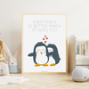 Everything is Better - Pingvin (Plakat)