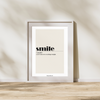 Smile - Plakat