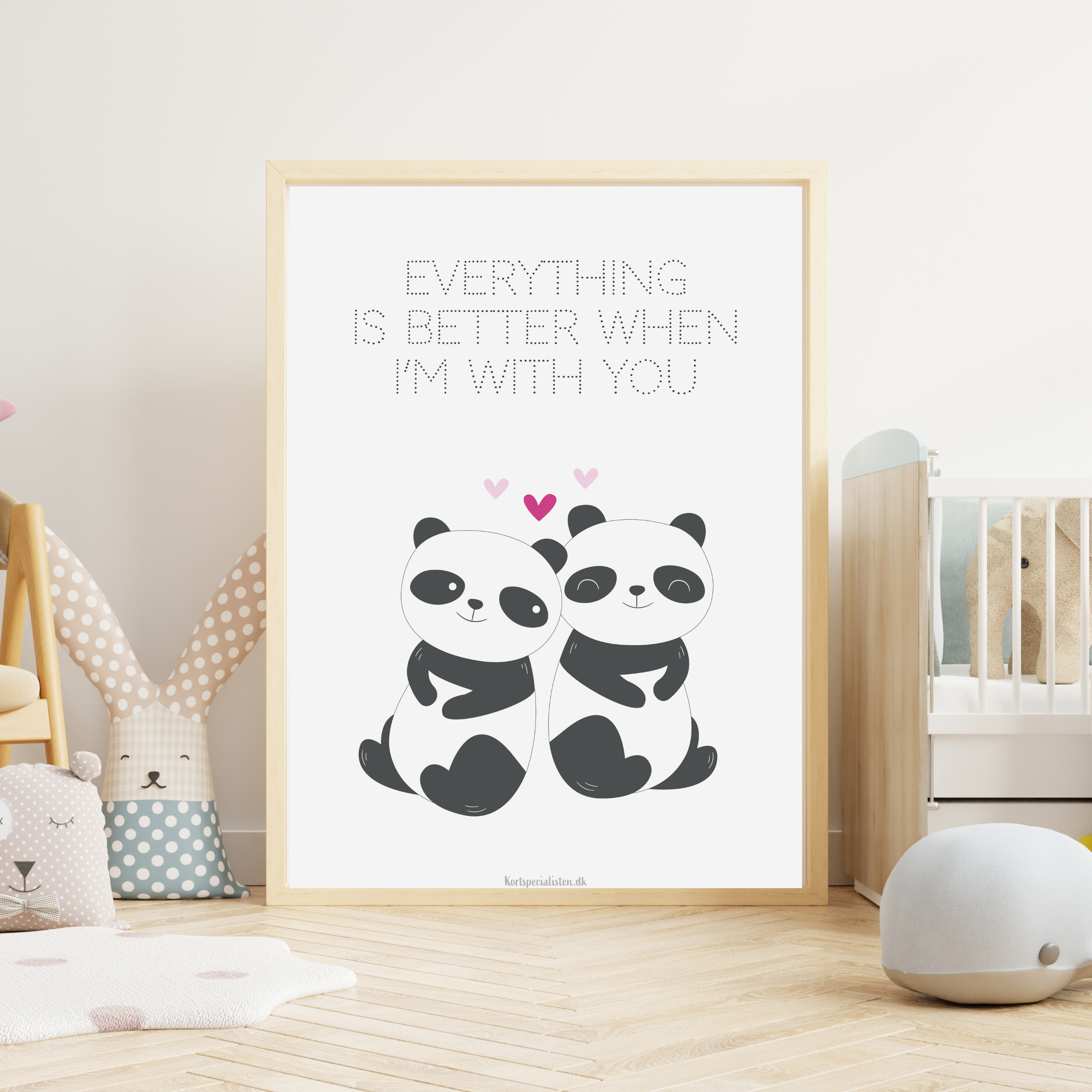 Everything is Better - Panda (Plakat)