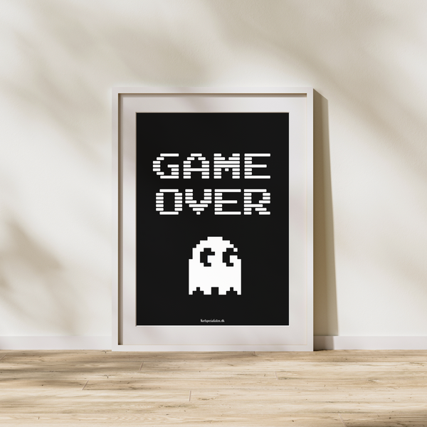 Game Over - Spøgelse  (Plakat)