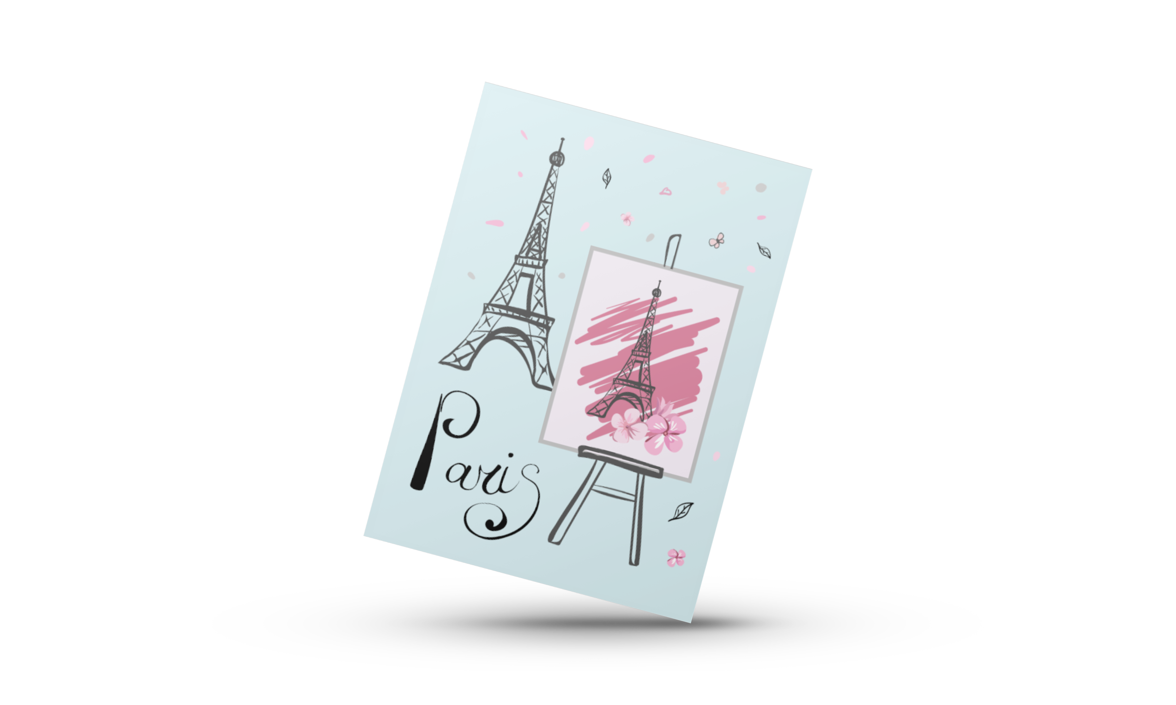 Parisian painting - Minikort