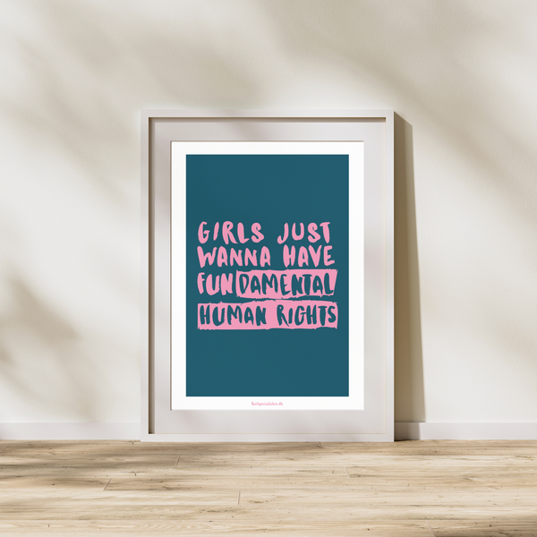 Girls just wanna have fun - Poster
