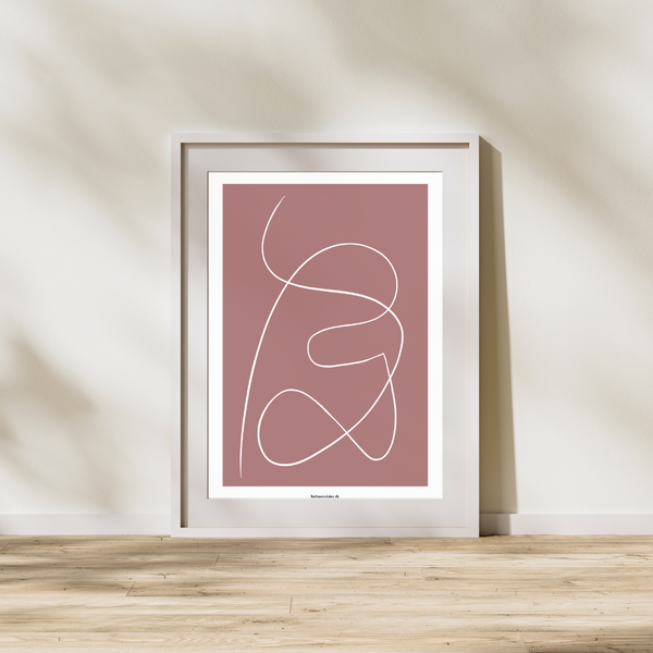 Abstract lines No1 - Plakat