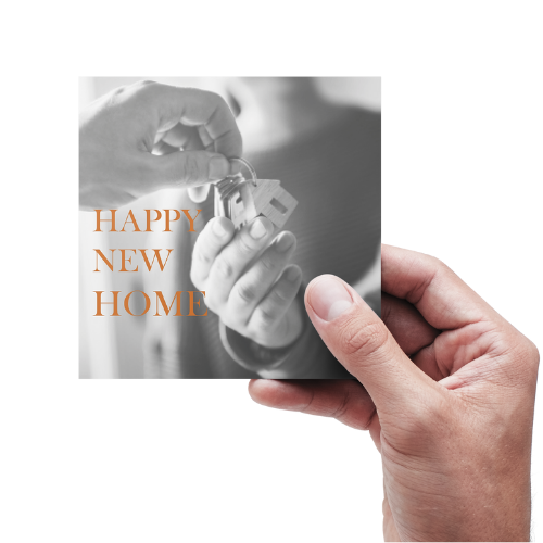 Happy new Home - card