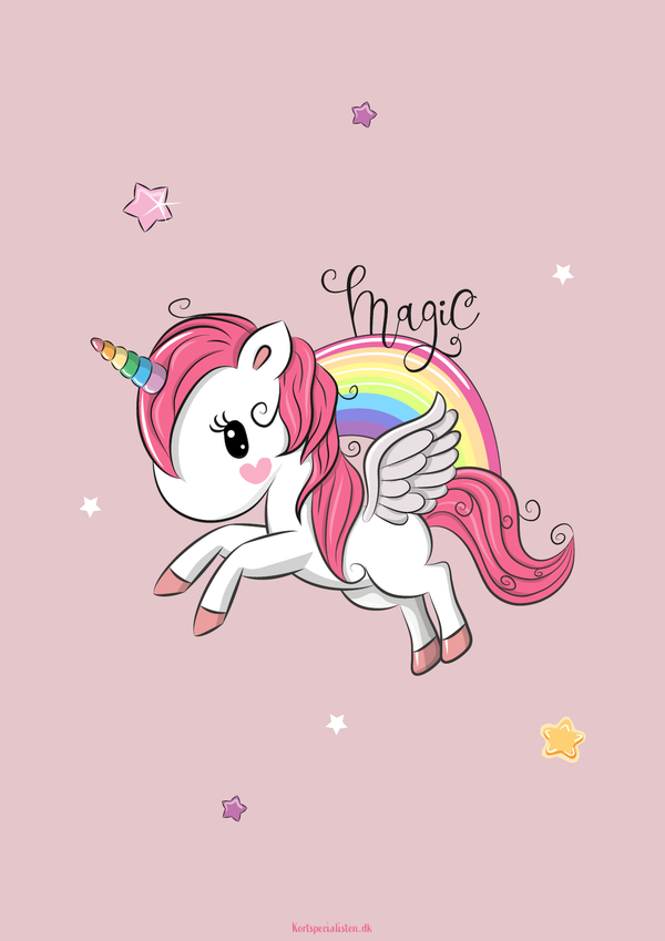 Flying Unicorn - Pink