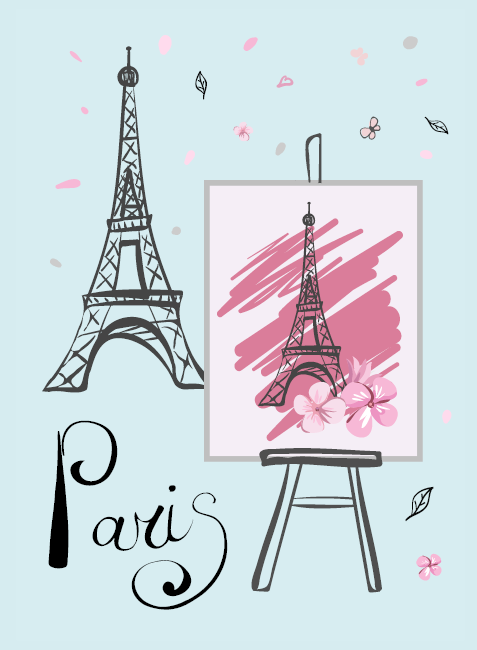 Parisian painting - Minikort