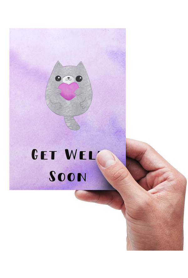 Get well soon - Kat  - Kort
