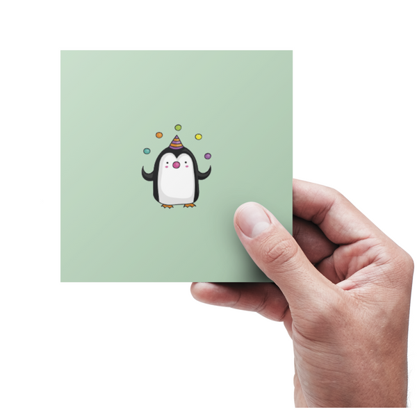 Pingvin Jonglere - kort