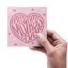 Happy Mothers Day - Hearts Pink - card