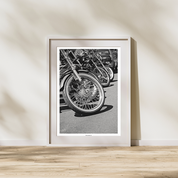 Motorcykler - Plakat