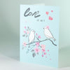 Love in air - Mini card