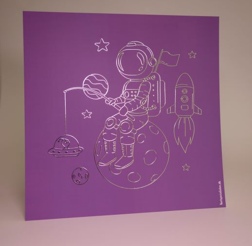 Astronaut - Fisherman - Purple