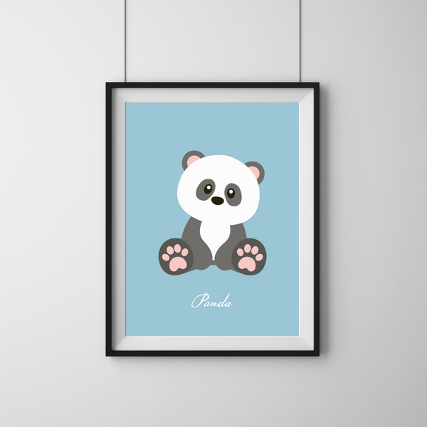 Cute Panda - Blå