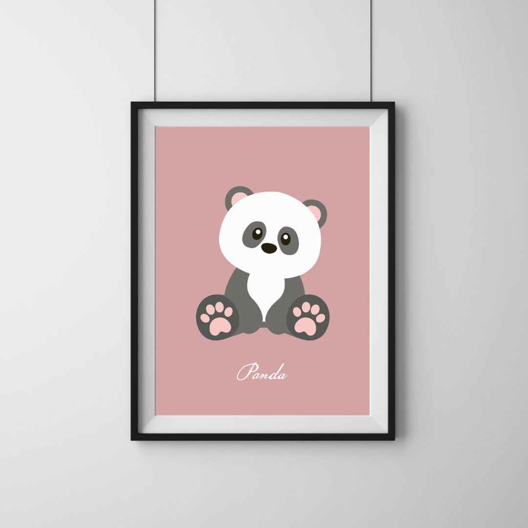 Cute Panda - Pink