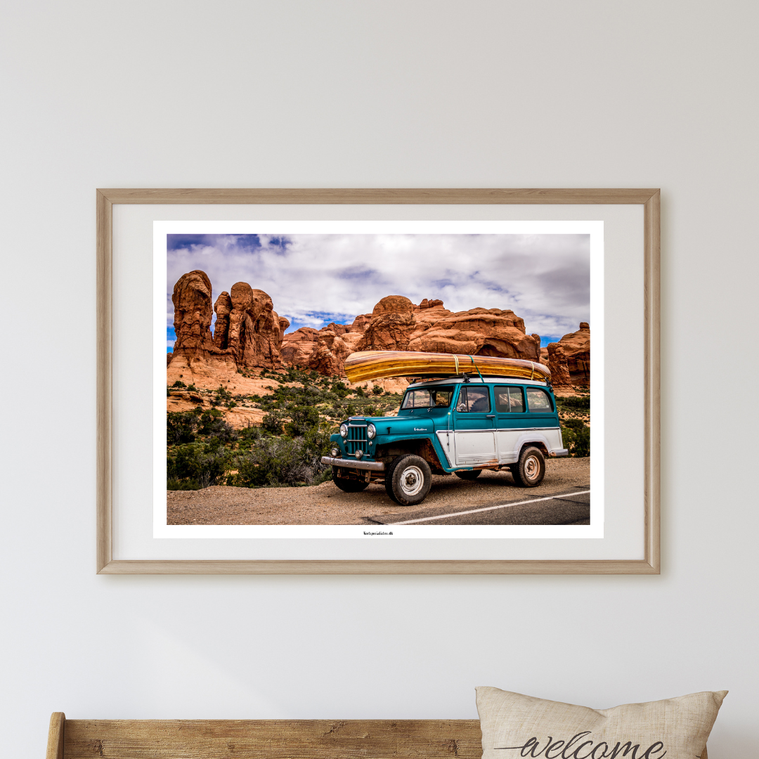 Canyon Car - Plakat