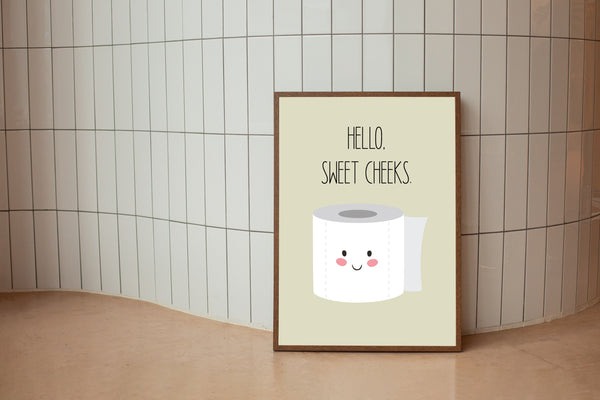 Hello sweet cheeks - Poster