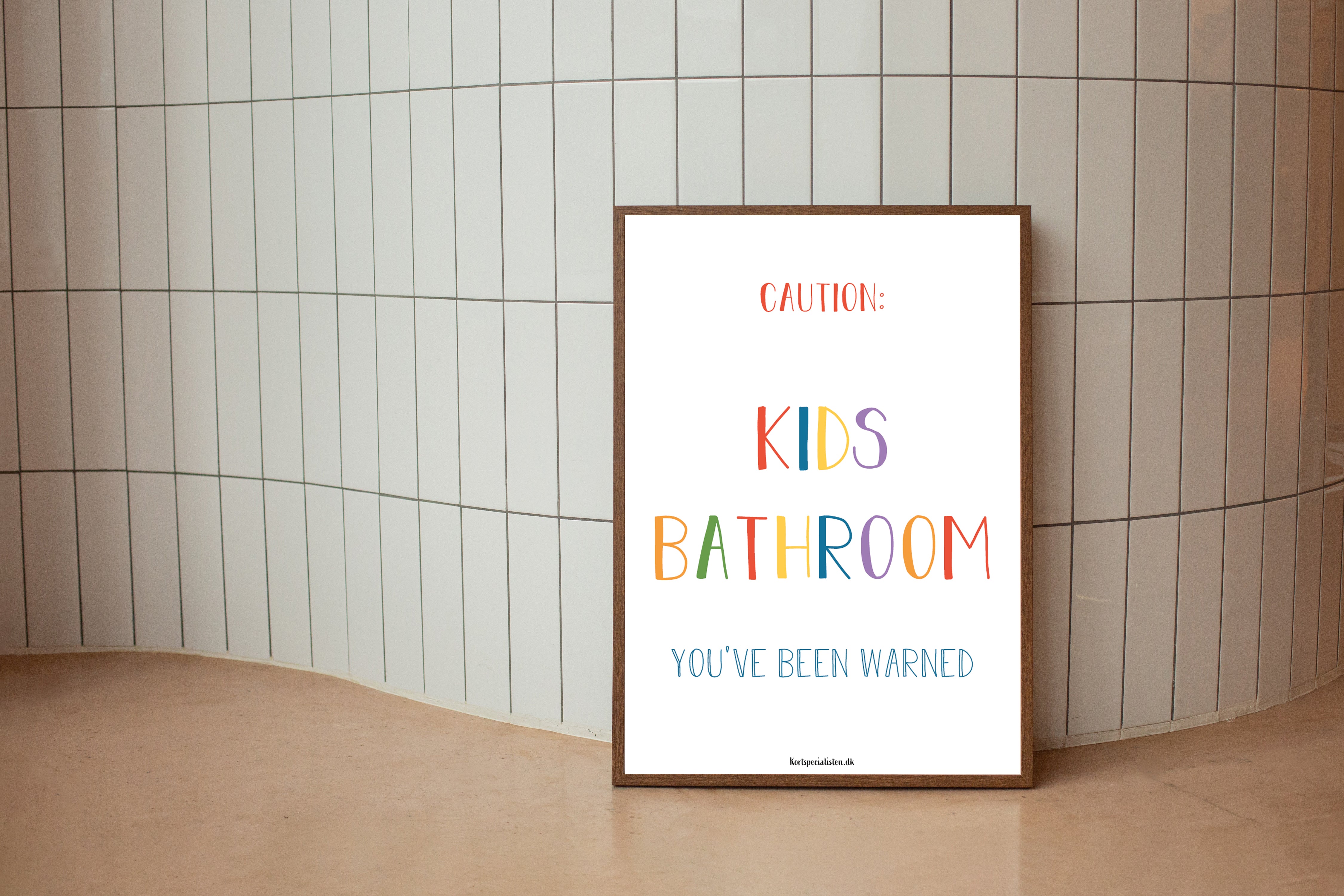 Kids Bathroom - Plakat