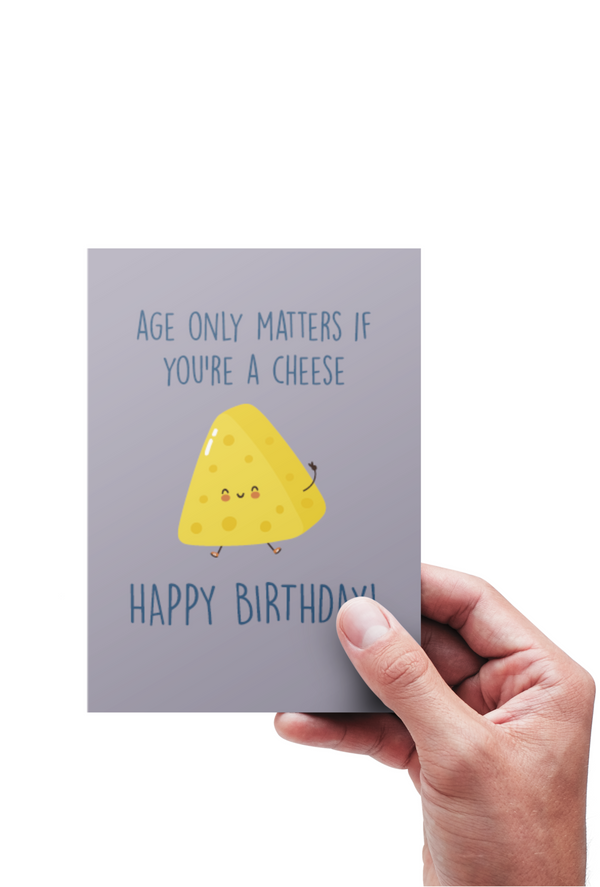 Age only matters if you're a cheese - Kort