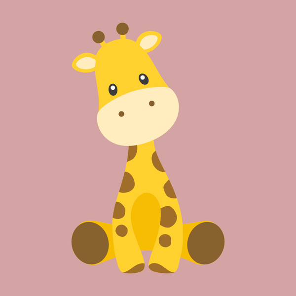 Cute Giraf - Rosa