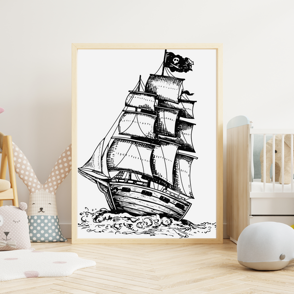 Pirate Ship - Poster