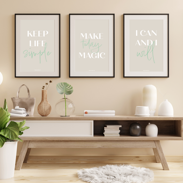 Keep Life Simple - Poster