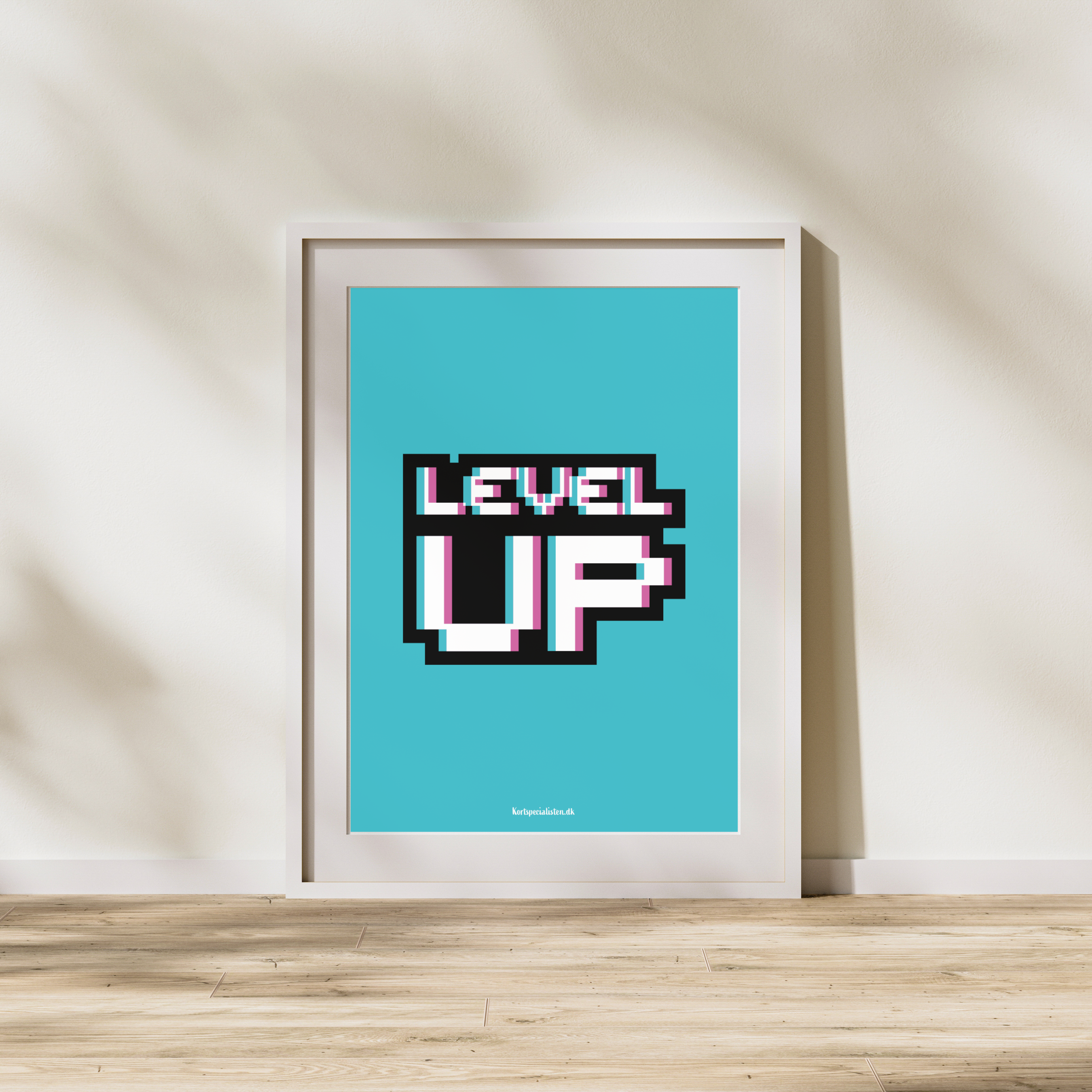 Level Up - Pixels (Plakat)