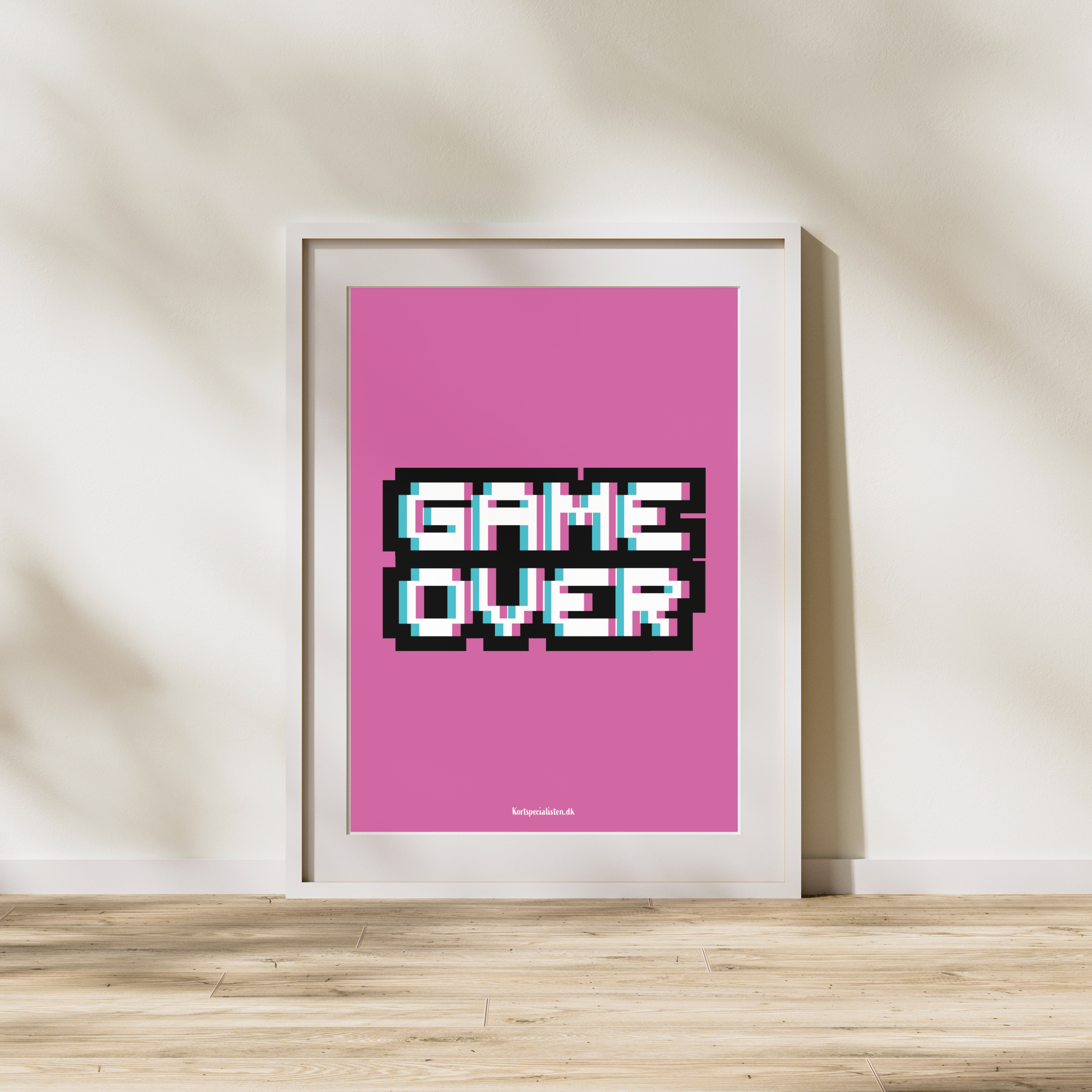 Game Over - Pixels (Plakat)