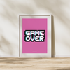 Game Over - Pixels (Plakat)
