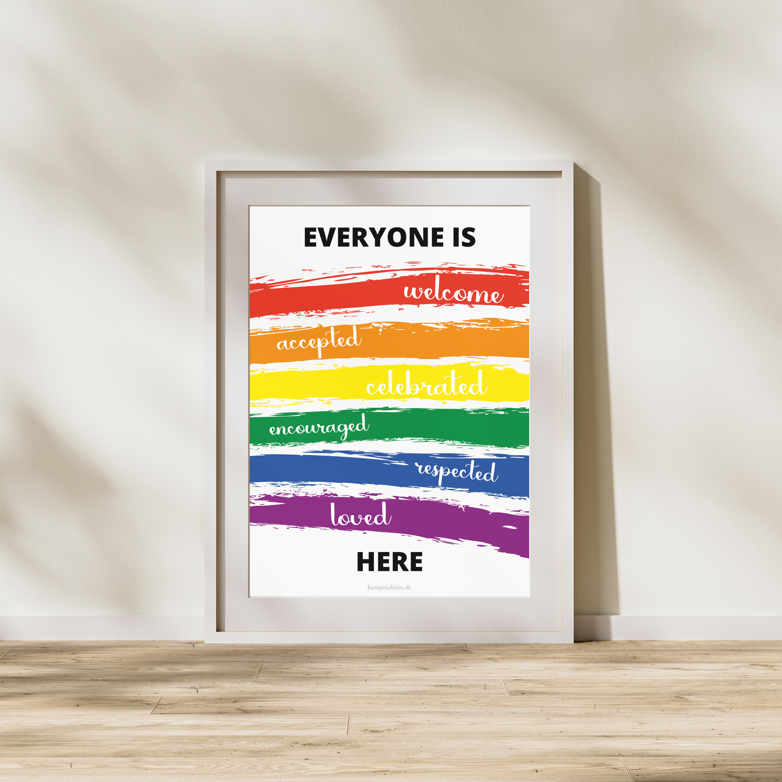 Everyone is welcome (Pride) - Plakat