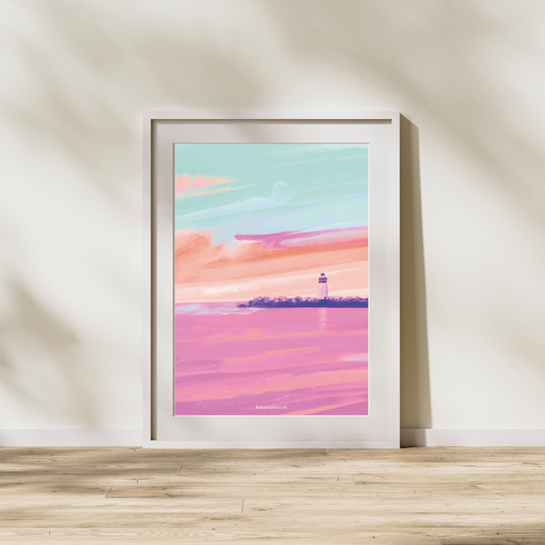 Watercolor View - Poster