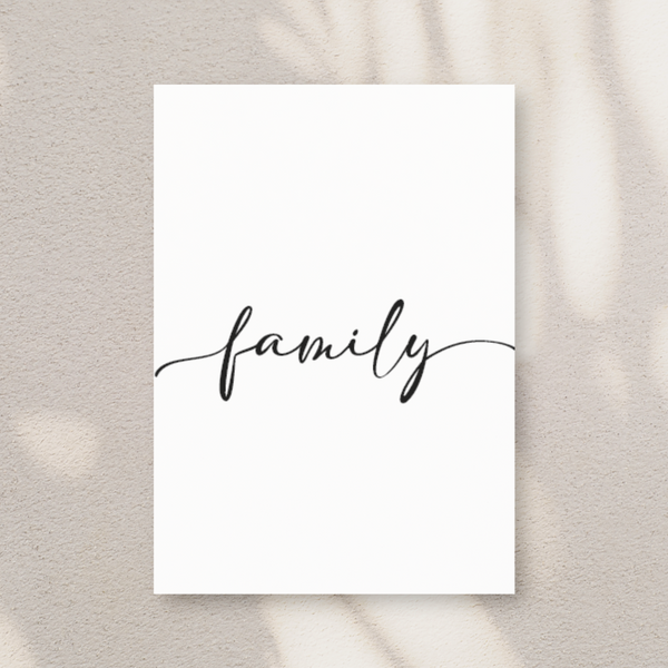 Family - kort